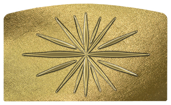 DACRO-603-GD Starburst Gold